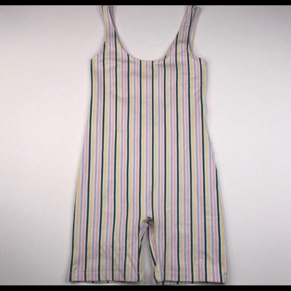 Urban Outfitters Out From Under Striped Romper